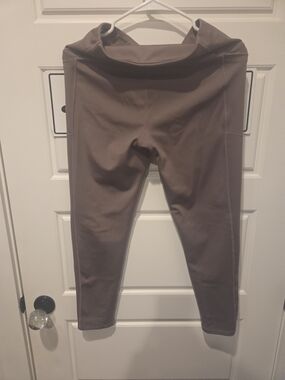 ' Stretch Leggings - Taupe